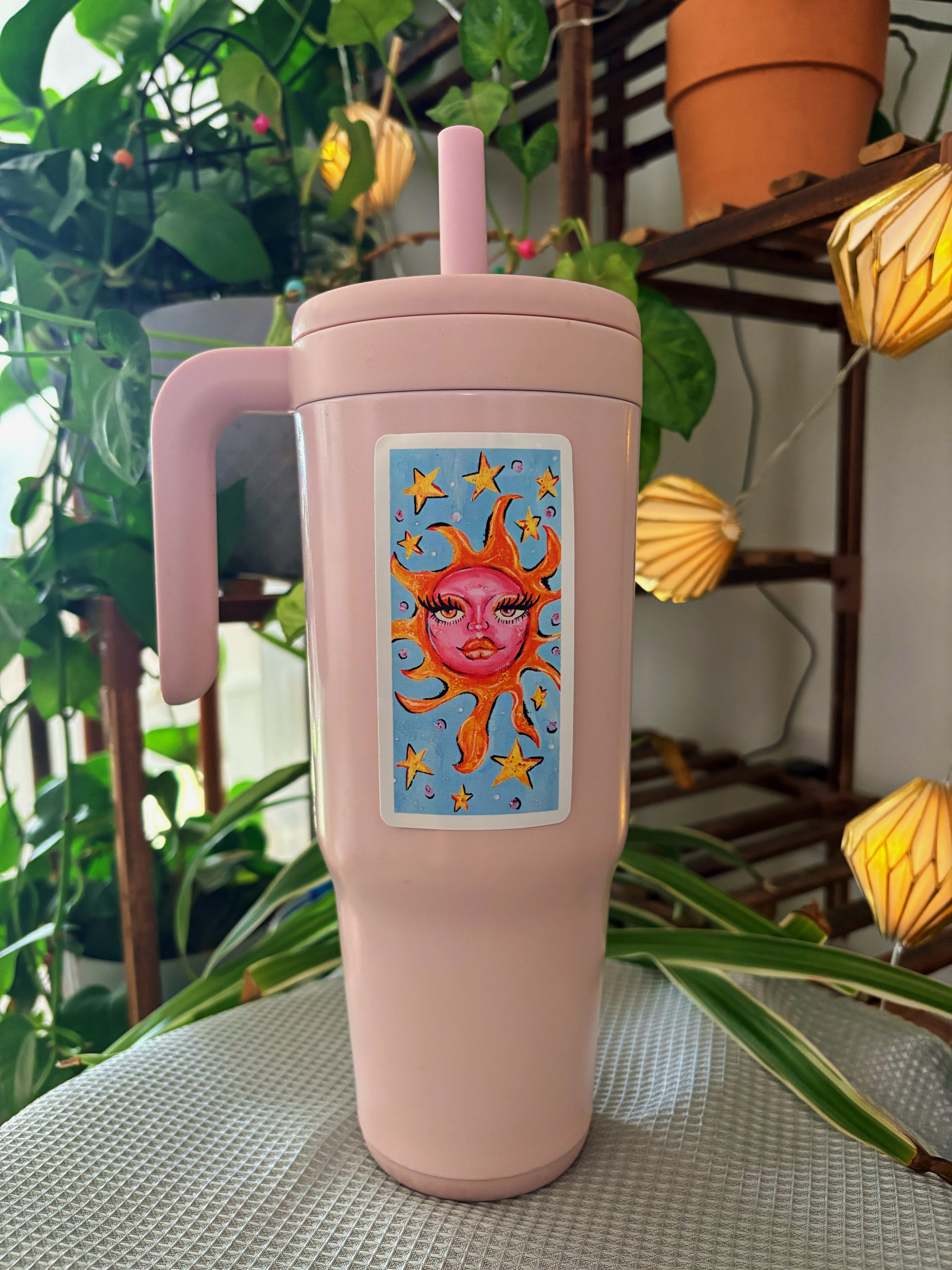 Iconic Sun Sticker