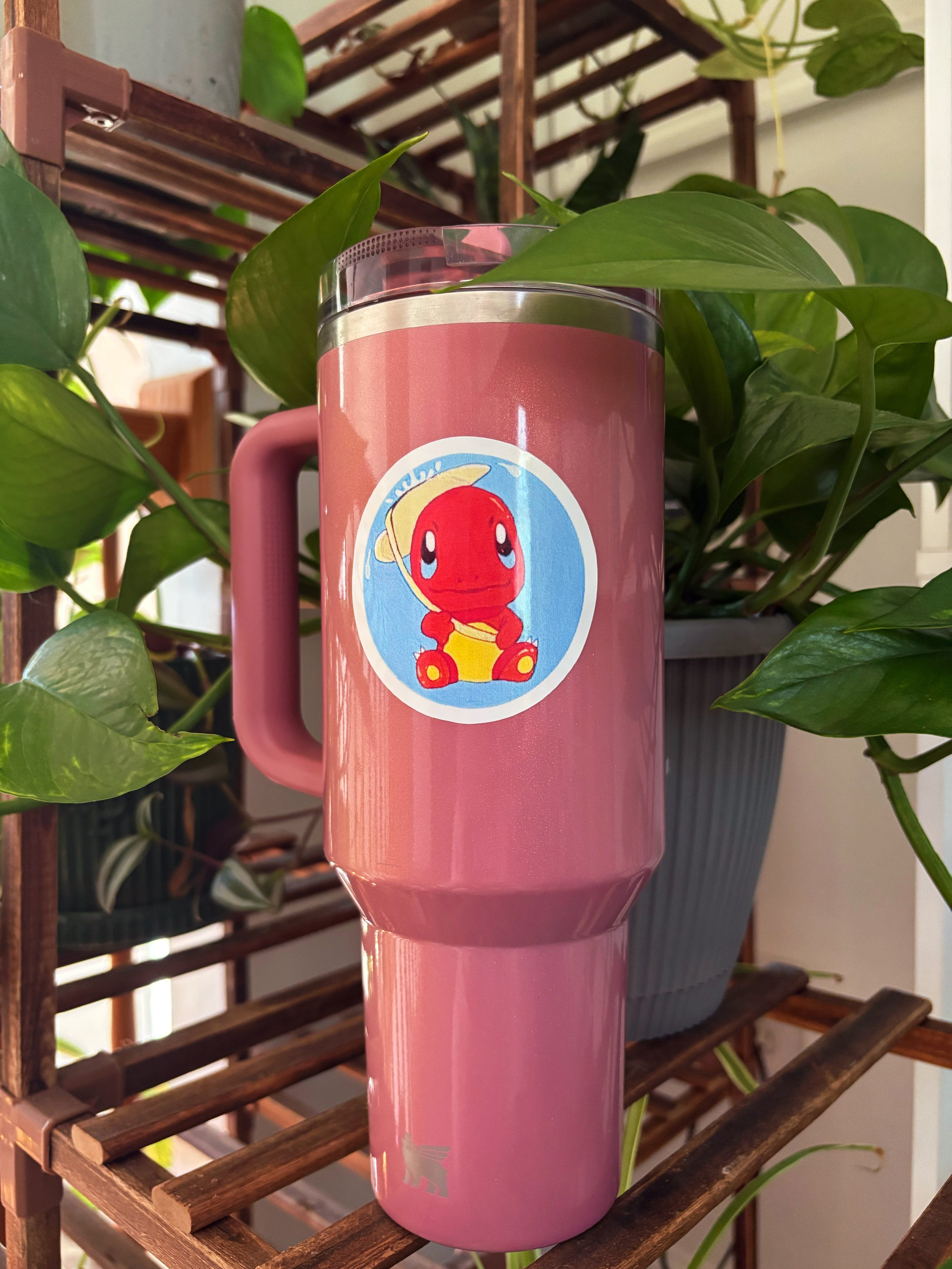 Fire Lizard Sticker