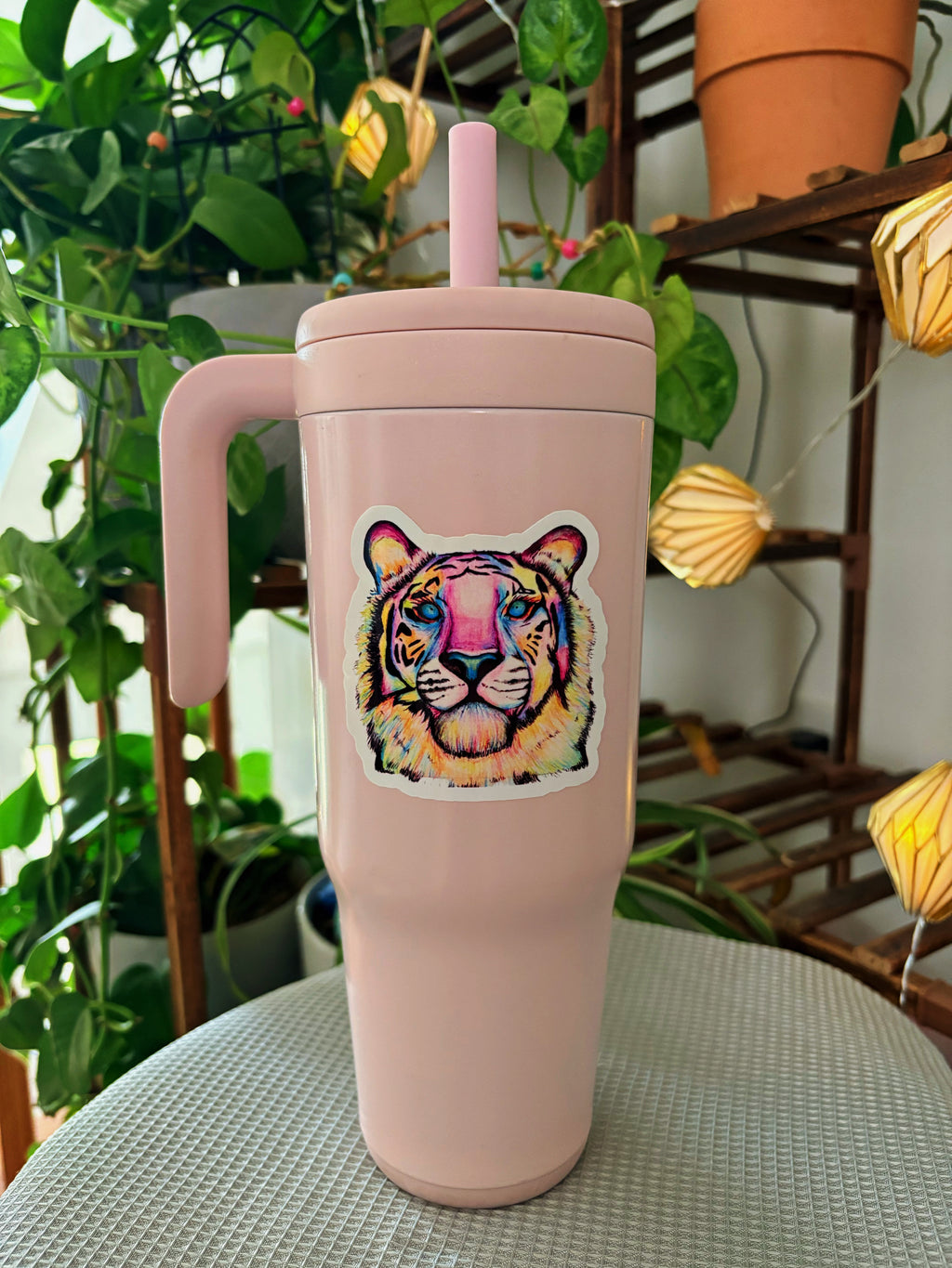 Rainbow Tiger Sticker
