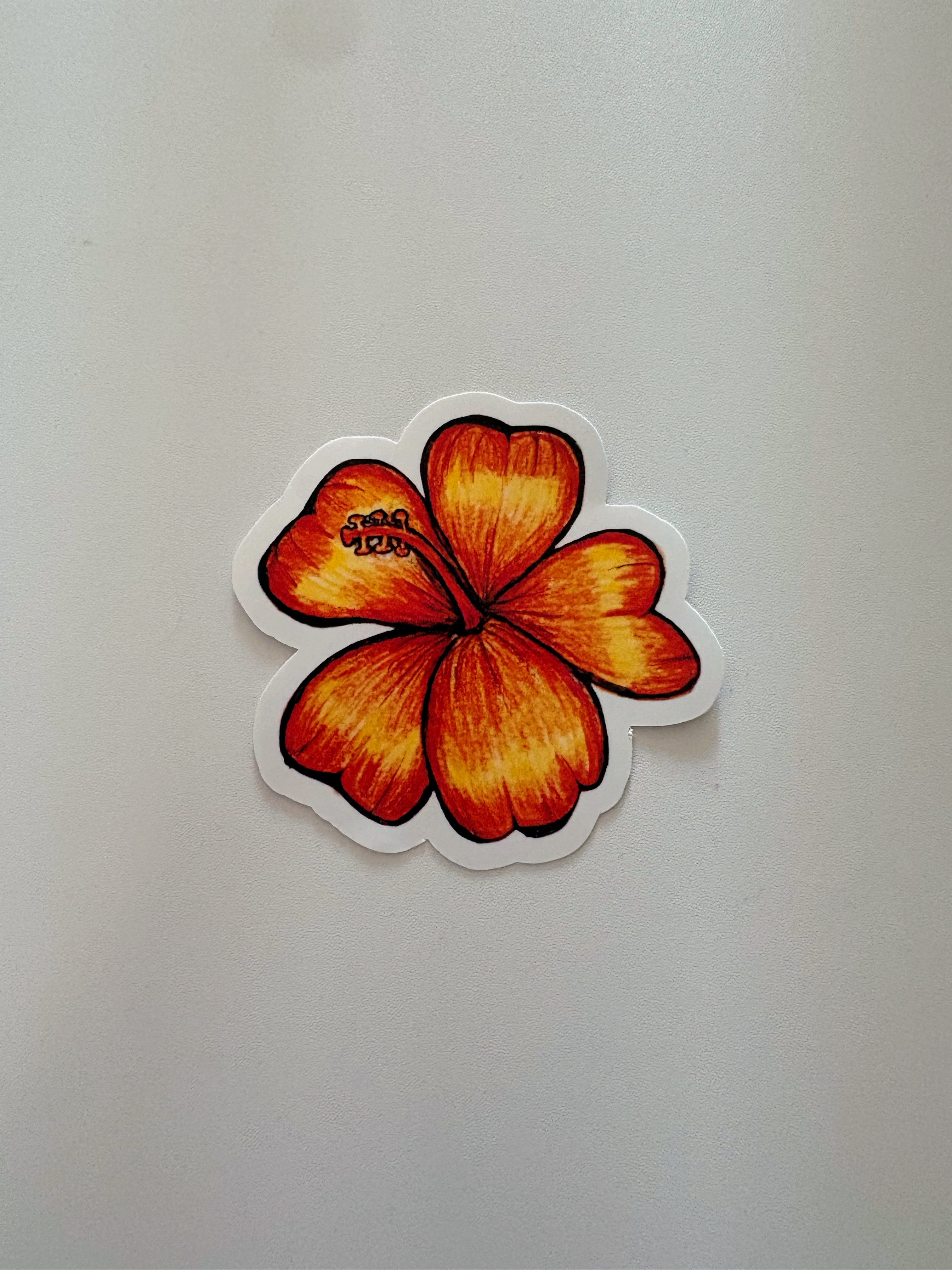 Hibiscus Sticker